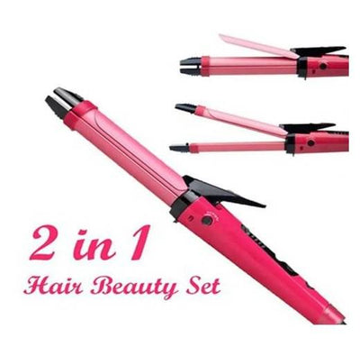 2 In 1 Hair Straightener & Curler - ZEEKO.AE