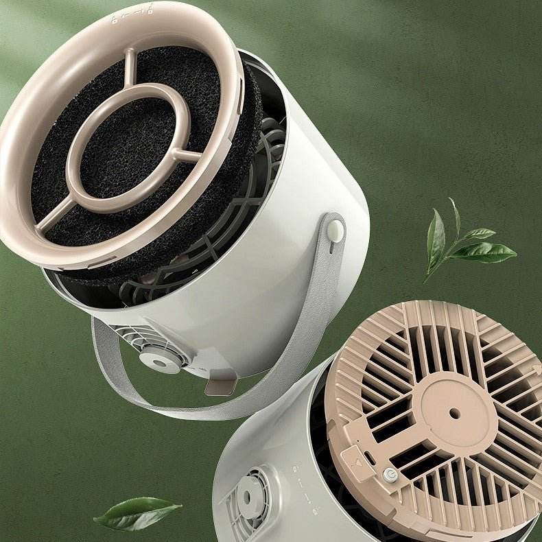 2024 New Portable Desktop Exhaust Fan Small Kitchen Hood Extractor Barbecue USB Charging Desktop Range Hoods Mini Suction Cooker Hood Kitchen Gadgets - ZEEKO.AE