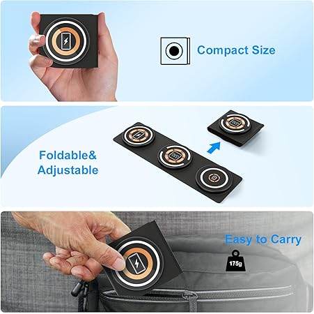 3-In-1 Foldable Wireless Fast Charger - ZEEKO.AE