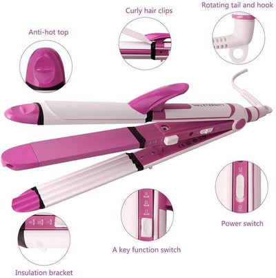 3-in-1 Hair Straightener - ZEEKO.AE