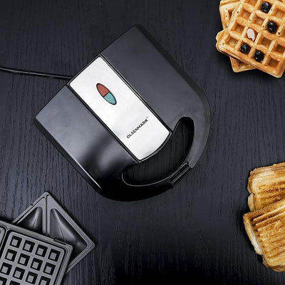 3-in-1 Multiplate Sandwich Maker © - ZEEKO.AE