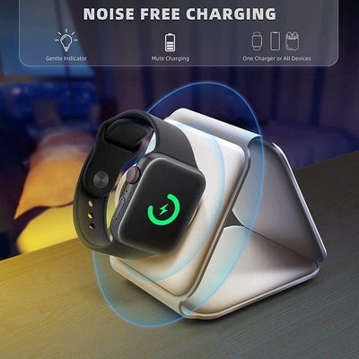 3-in-1 Wireless Charging Pad - ZEEKO.AE