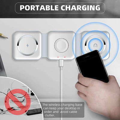 3-in-1 Wireless Charging Pad - ZEEKO.AE