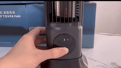 Hepu - Desktop Tower Fan - ZEEKO.AE
