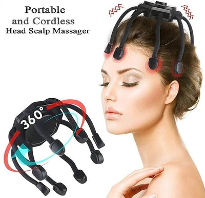 Revitalizing 360° Ultra Head Massager for Ultimate Relaxation - ZEEKO.AE