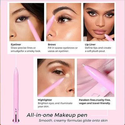 All-in-One Makeup Pen: Your Perfect Beauty Companion! - ZEEKO.AE