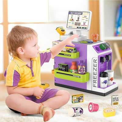 3-in-1 Coffee Machine Set For Kids - ZEEKO.AE