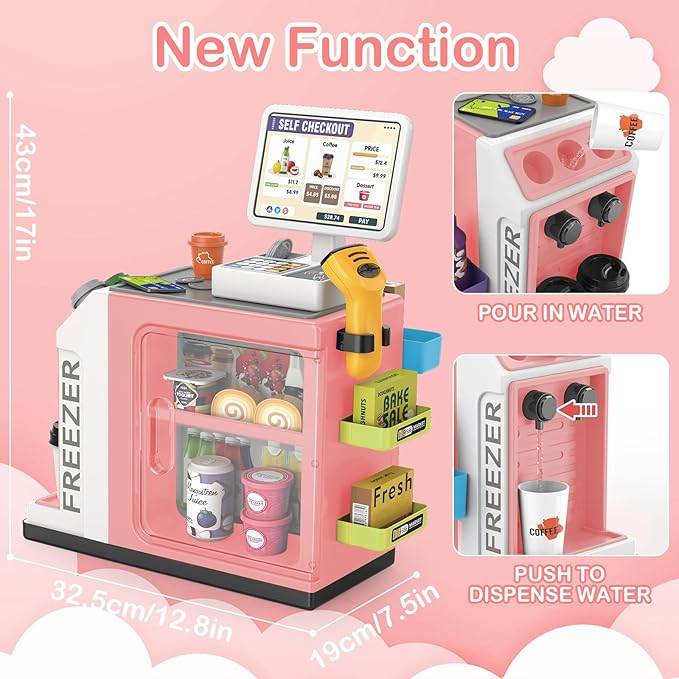 3-in-1 Coffee Machine Set For Kids - ZEEKO.AE