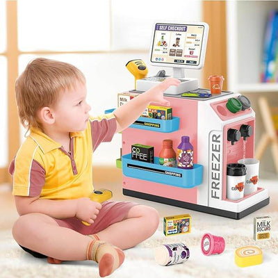 3-in-1 Coffee Machine Set For Kids - ZEEKO.AE