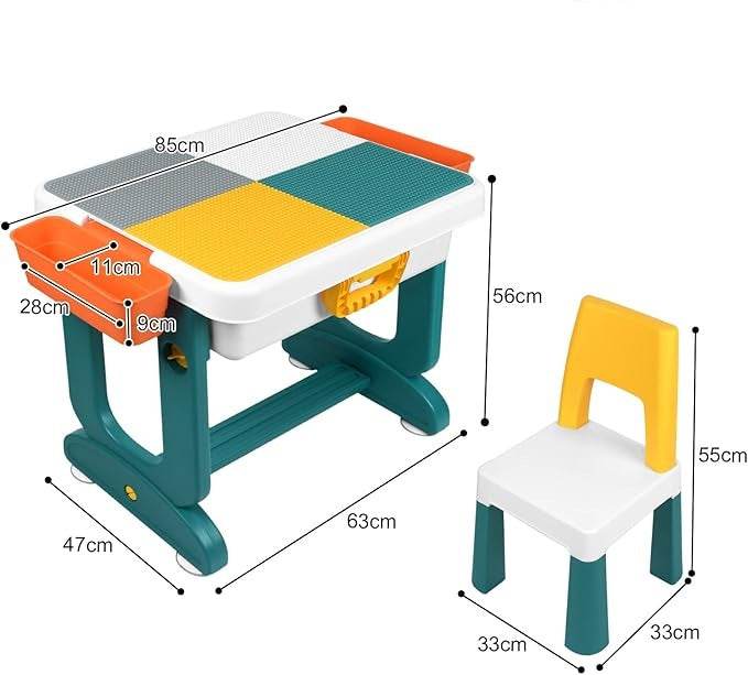 Multifunctional Table with Storage © - ZEEKO.AE