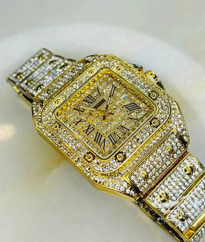 Women Gold Watch - ZEEKO.AE