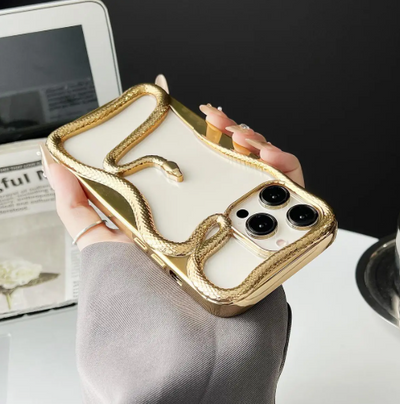 Luxury Snake Frame iPhone Case - ZEEKO.AE