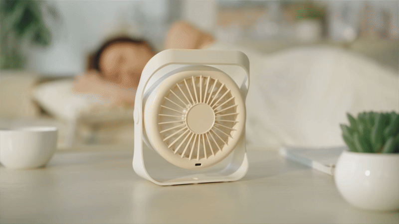 Hoco -  Dual Outlet Desktop Circulating Fan