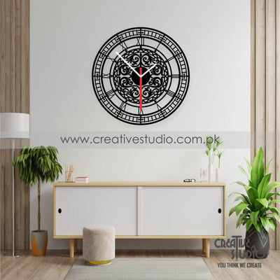 Acrylic Unique Wall Clock - ZEEKO.AE