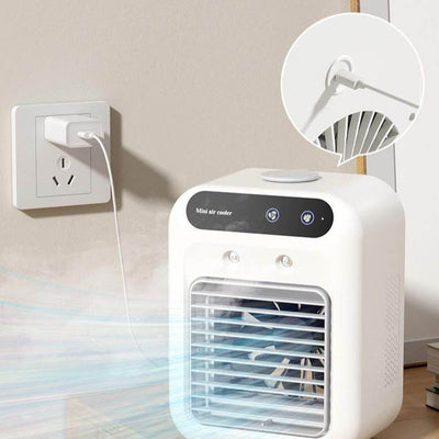 Air Conditioner Air Cooler Fan Water Cooling Fan Air Conditioning For Room Office Portable Air Conditioner Cars - ZEEKO.AE