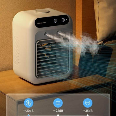Air Conditioner Air Cooler Fan Water Cooling Fan Air Conditioning For Room Office Portable Air Conditioner Cars - ZEEKO.AE