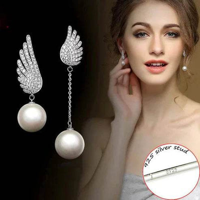 Angel Wing Earrings - ZEEKO.AE