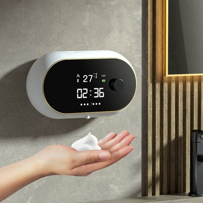 Automatic Hand Sanitizer Soap Dispenser Wall Mounted Usb Foam - ZEEKO.AE