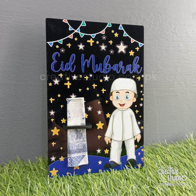 Celebrate Eid with Joy: Colorful Acrylic Eidi Envelopes for Kids – BOY - ZEEKO.AE