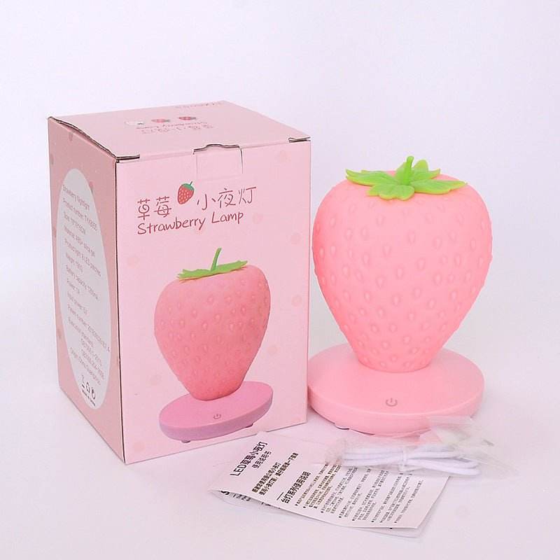 Creative Charging Strawberry Lamp Usb Three-Speed Dimming - ZEEKO.AE