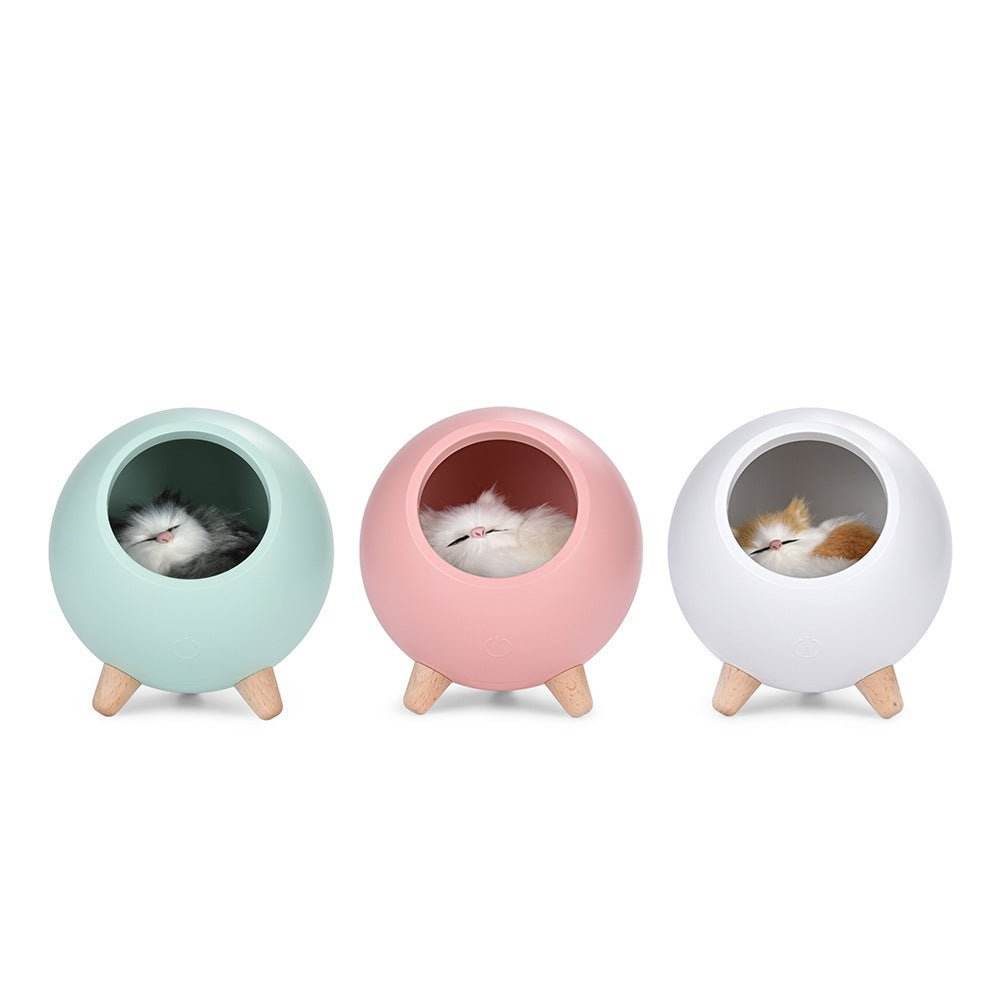 Creative Cute Cat House Atmosphere Table Lamp - ZEEKO.AE