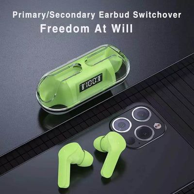 Crystal Wireless Earphones - Transparent Air 33 - ZEEKO.AE
