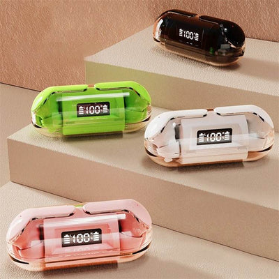 Crystal Wireless Earphones - Transparent Air 33 - ZEEKO.AE