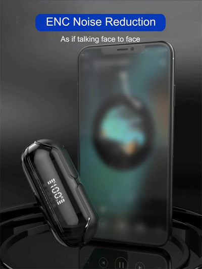 Crystal Wireless Earphones - Transparent Air 33 - ZEEKO.AE