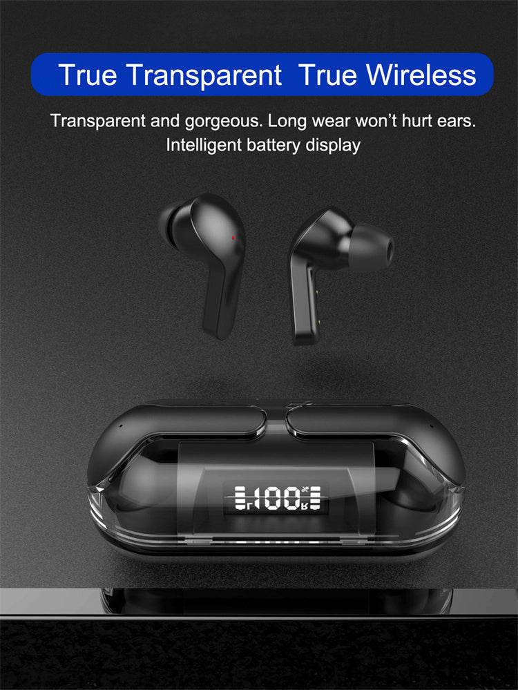 Crystal Wireless Earphones - Transparent Air 33 - ZEEKO.AE