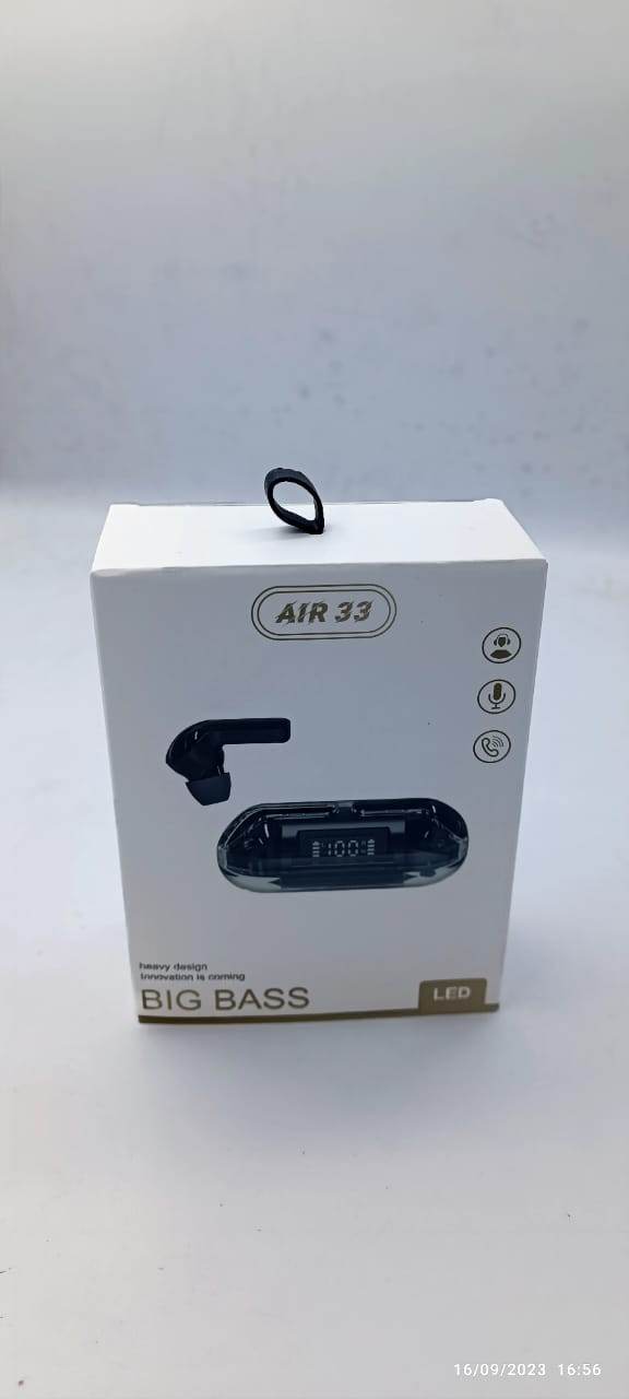 Crystal Wireless Earphones - Transparent Air 33 - ZEEKO.AE