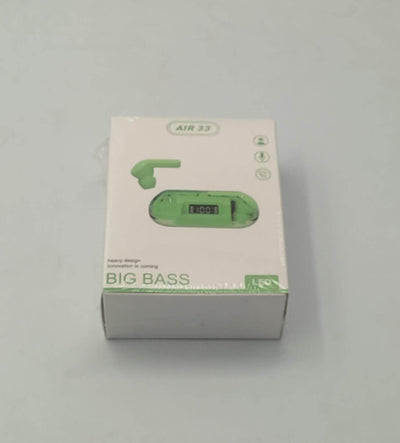 Crystal Wireless Earphones - Transparent Air 33 - ZEEKO.AE