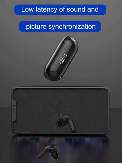 Crystal Wireless Earphones - Transparent Air 33 - ZEEKO.AE