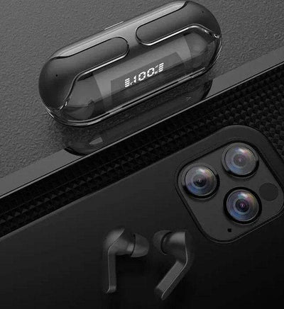 Crystal Wireless Earphones - Transparent Air 33 - ZEEKO.AE