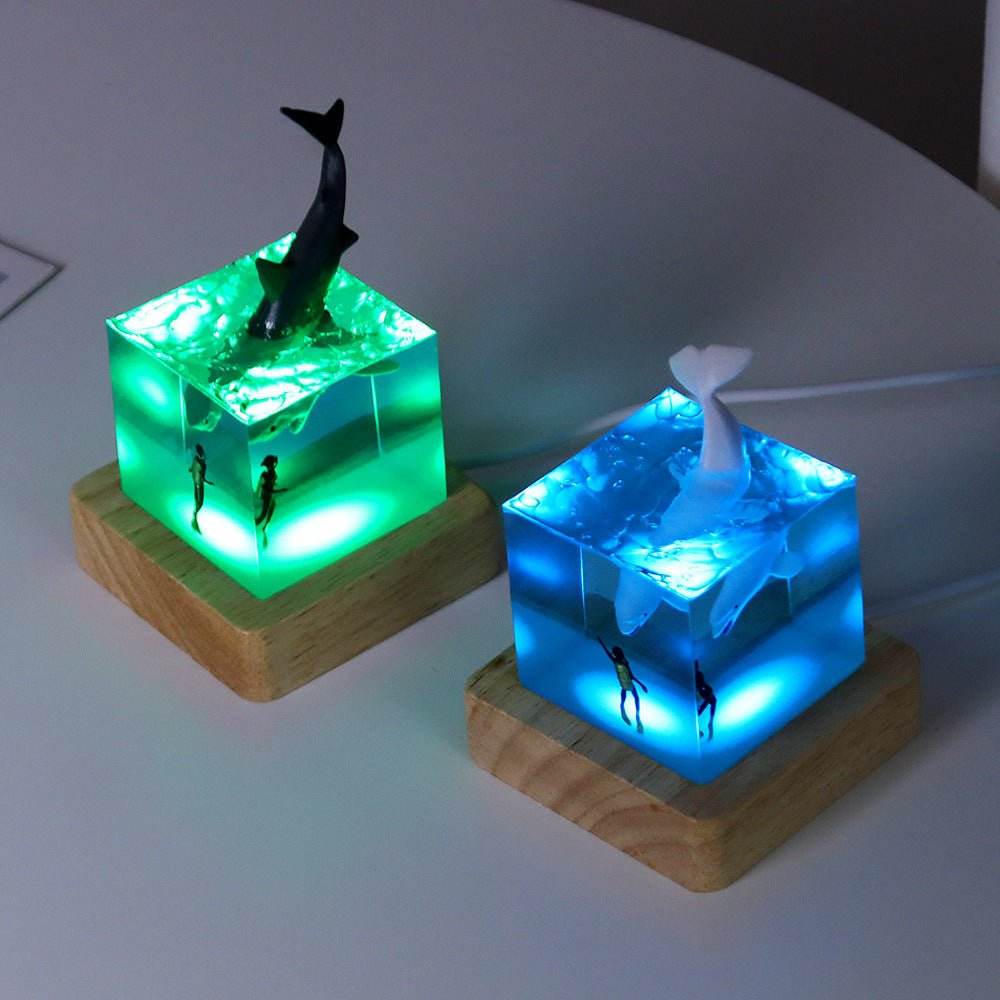 Cube Decoration Luminous Mini Small Night Lamp - ZEEKO.AE