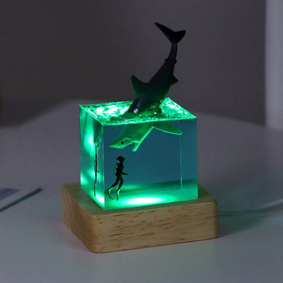 Cube Decoration Luminous Mini Small Night Lamp - ZEEKO.AE