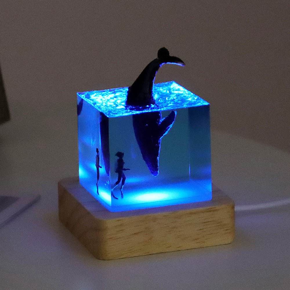 Cube Decoration Luminous Mini Small Night Lamp - ZEEKO.AE