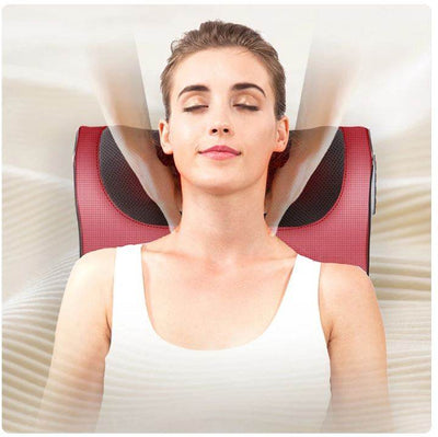 Relaxing Electric Massage Pillow with Vibrating Comfort - ZEEKO.AE