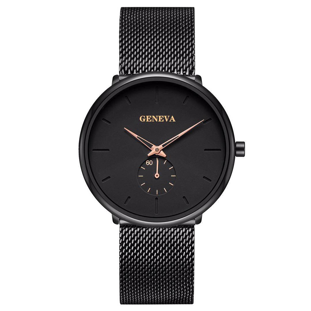 Fashion Casual Geneva Mens Watch Quartz Stainless Steel Brand Wristwatch Analog Watches Wrist - ZEEKO.AE