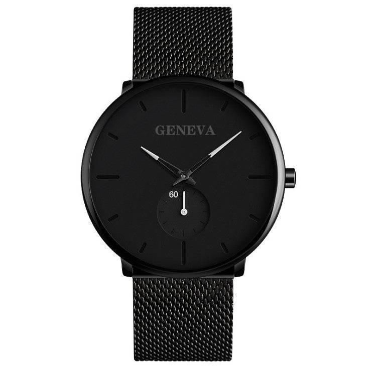 Fashion Casual Geneva Mens Watch Quartz Stainless Steel Brand Wristwatch Analog Watches Wrist - ZEEKO.AE