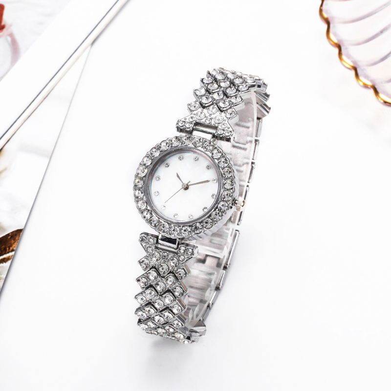 Fashion Simple Women's Quartz Watch Diamond Alloy - ZEEKO.AE