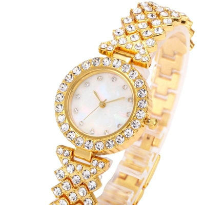 Fashion Simple Women's Quartz Watch Diamond Alloy - ZEEKO.AE