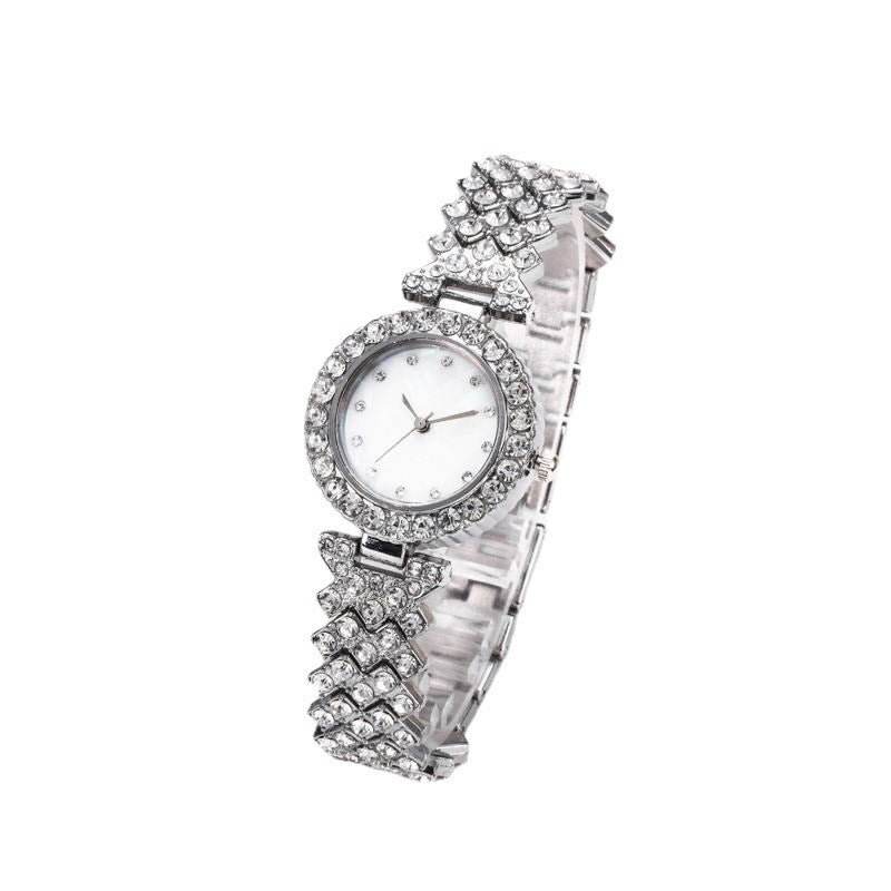 Fashion Simple Women's Quartz Watch Diamond Alloy - ZEEKO.AE