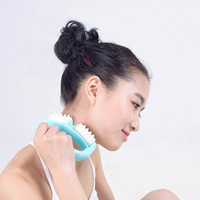 Revitalize Your Skin with the Fast-Acting Handheld Anti-Cellulite Roller Massager for a Smoother, More Beautiful You! - ZEEKO.AE