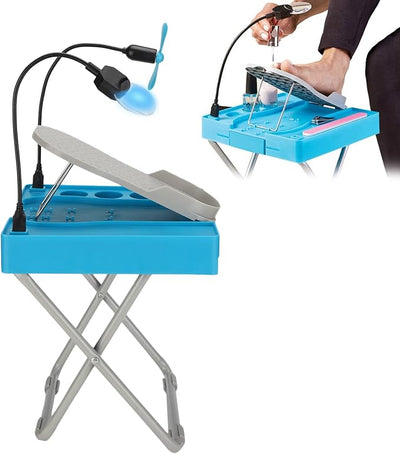 Foldable Nail Manicure Table - ZEEKO.AE