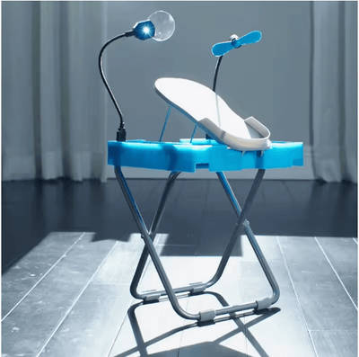 Foldable Nail Manicure Table - ZEEKO.AE