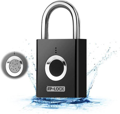 Golden Fox - Fingerprint Padlock - ZEEKO.AE