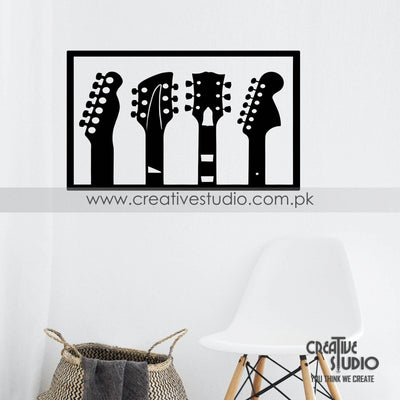 Guitar Acrylic Wall Art - ZEEKO.AE
