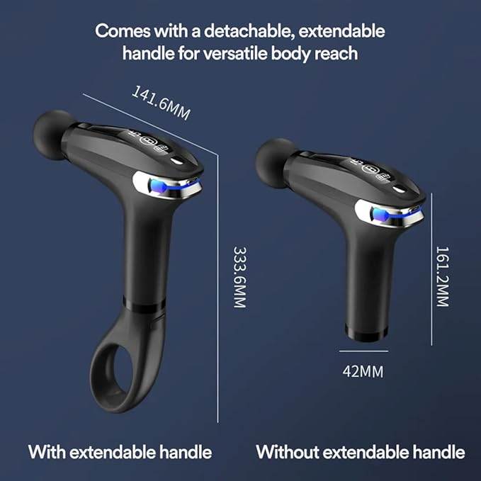 Ergonomic Handheld Massage Gun for Ultimate Relaxation - ZEEKO.AE