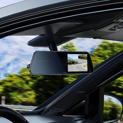 Hoco - Rearview Mirror Driving Recorder (DV4) © - ZEEKO.AE