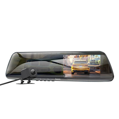 Hoco - Rearview Mirror Driving Recorder (DV4) © - ZEEKO.AE
